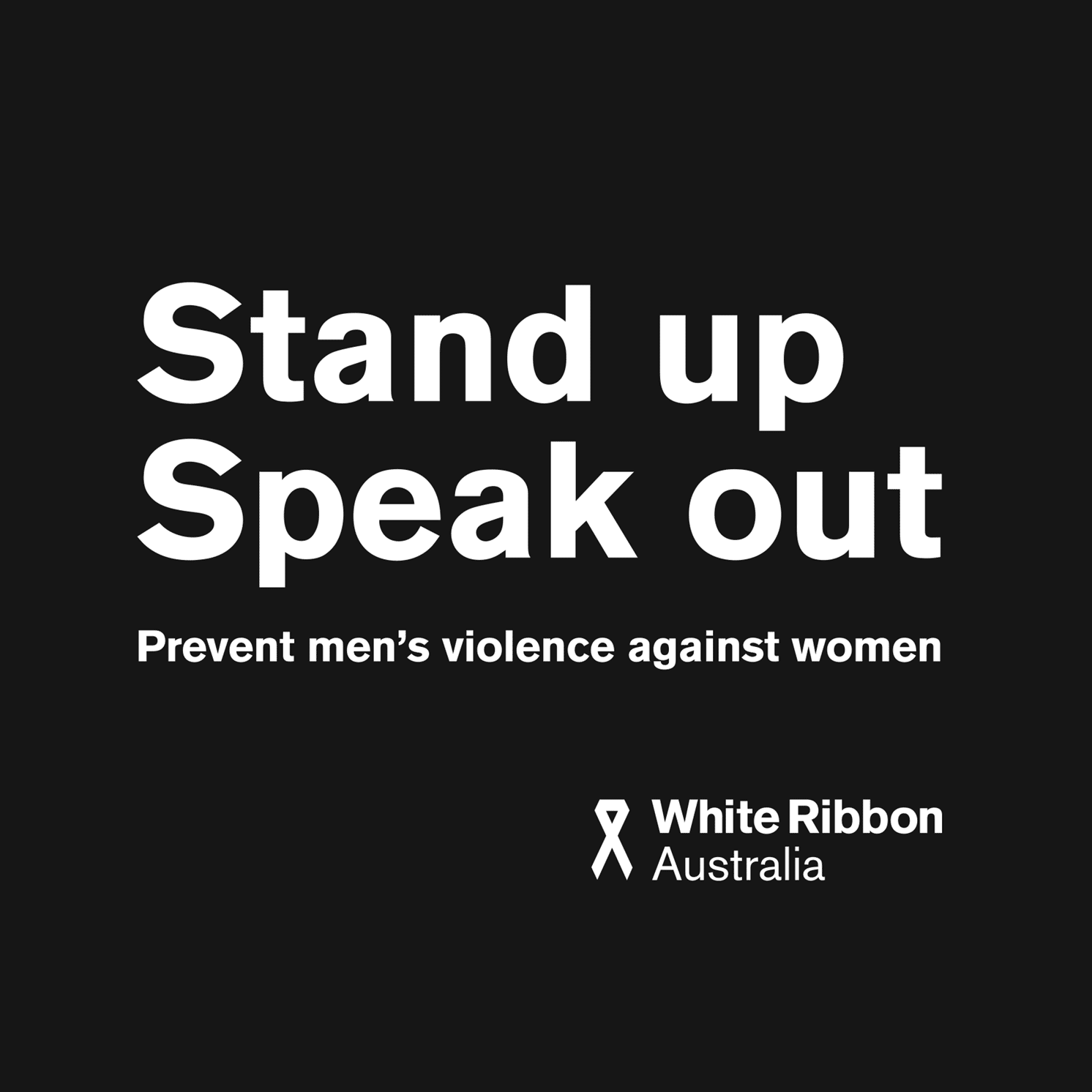 Let’s Be the Change: White Ribbon Day 2022